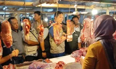 Sidak Pasar Kosambi, Satgas Pangan Jabar Pastikan Harga Bahan Pokok Terkendali