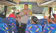 4 Ribu Warga Pulang Kampung Halaman dengan Program Mudik Gratis Bersama Polda Jabar