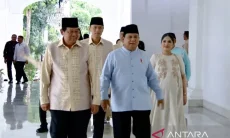 Momen Lebaran, Prabowo Bertemu SBY dan Jokowi di Istana