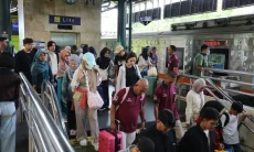 Penumpang Kereta Mulai Tiba di Jakarta, Jumlahnya Lebih Tinggi dari Keberangkatan