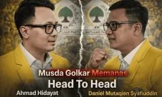 Ahmad Hidayat dan Daniel Mutaqien Syafiuddin Rebutkan Kursi Ketua Golkar Jabar