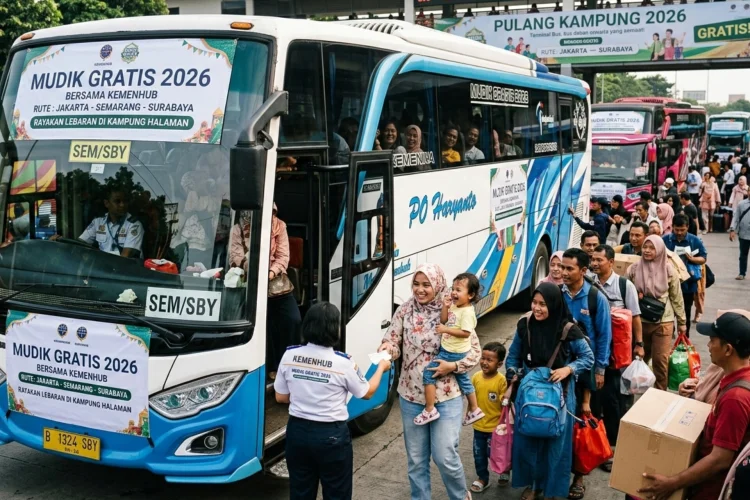 Ditjen Hubdat Buka Pendaftaran Mudik Gratis 2026 Hari Ini, Berikut Syaratnya