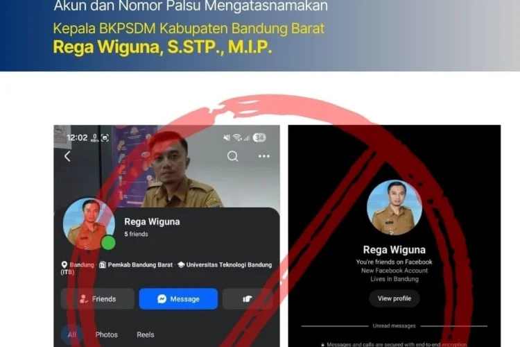 Nama Kepala BKPSDM KBB Dicatut Orang Tak Bertanggung Jawab