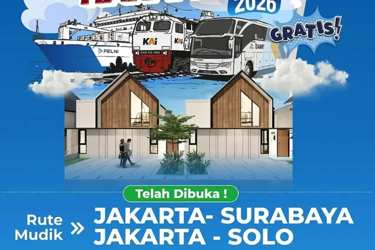 Rute, Persyaratan dan Ketentuan Registasi Ulang Mudik Gratis 2026 Perumnas dan BUMN