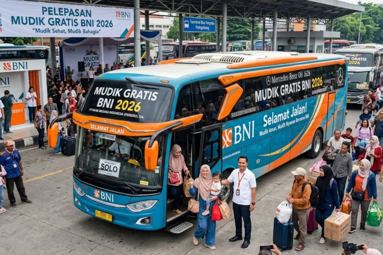 Pendaftaran Mudik Gratis 2026 BNI Dibuka, Berikut Syarat dan Ketentuannya