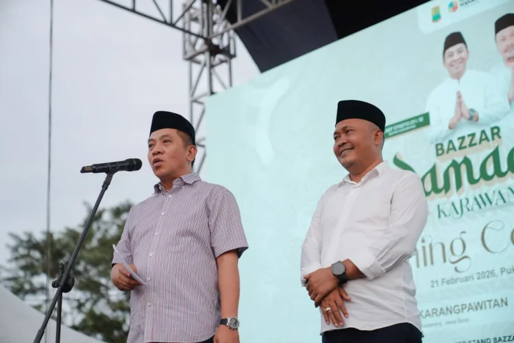 Setahun Memimpin Karawang, Pasangan Aep - Maslani Makin Populer