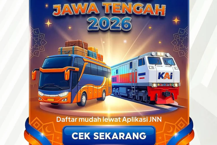 Ini Rute Tujuan Kereta Api Mudik Gratis 2026 Badan Penghubung Jateng
