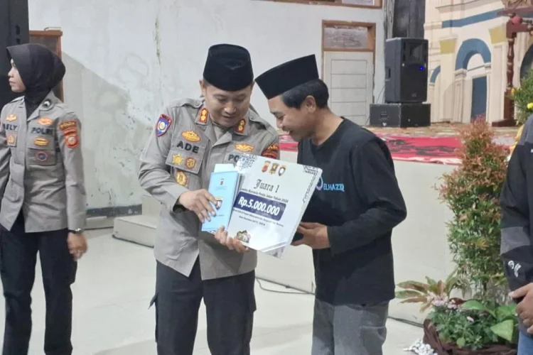 Polresta Bandung Juara 1 Lomba Marawis dalam Rangka 'Gema Ramadhan Polda Jabar 2026'