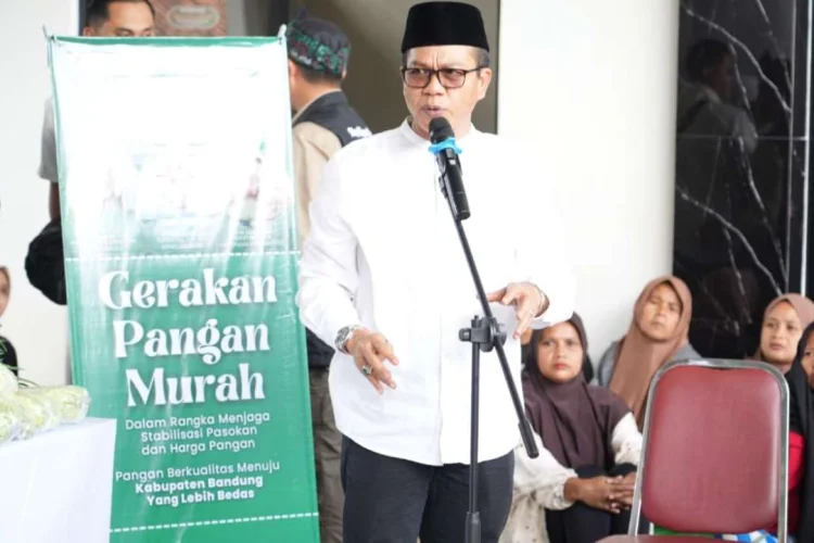 Stabilkan Harga Sembako di Kabupaten Bandung, Gerakan Pangan Murah Digelar