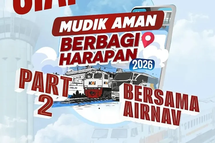 AirNav Indonesia Kembali Buka Pendaftaran Mudik Gratis 2026 Part 2, Ini Rutenya