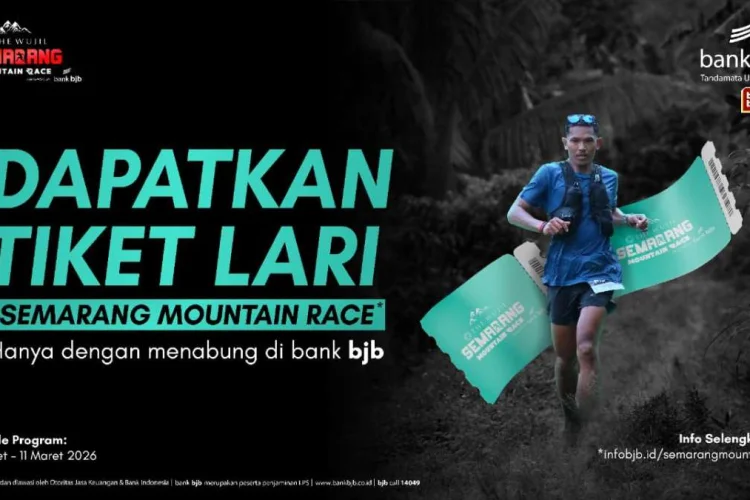 Dukung Gaya Hidup Sehat, bank bjb Buka Program Tiket Semarang Mountain Race 2026