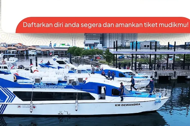 Pemprov DKI Jakarta Buka Pendaftaran Mudik Gratis 2026 dengan Angkutan Laut Hari Ini