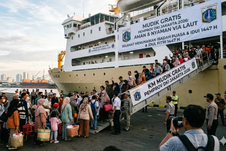 Ini Persyaratan Mudik Gratis 2026 Pemprov DKI Jakarta dengan Angkutan Laut