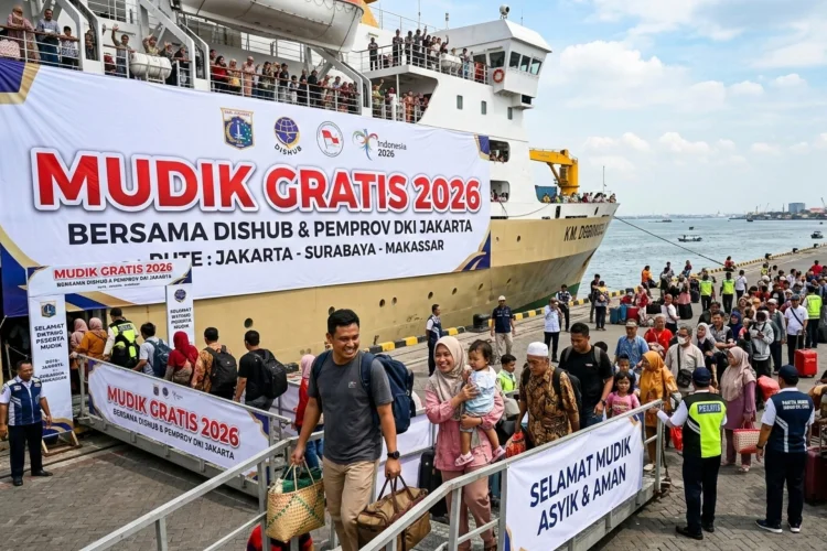 Berikut Rute Tujuan Mudik Gratis 2026 Pemprov DKI Jakarta dengan Angkutan Laut
