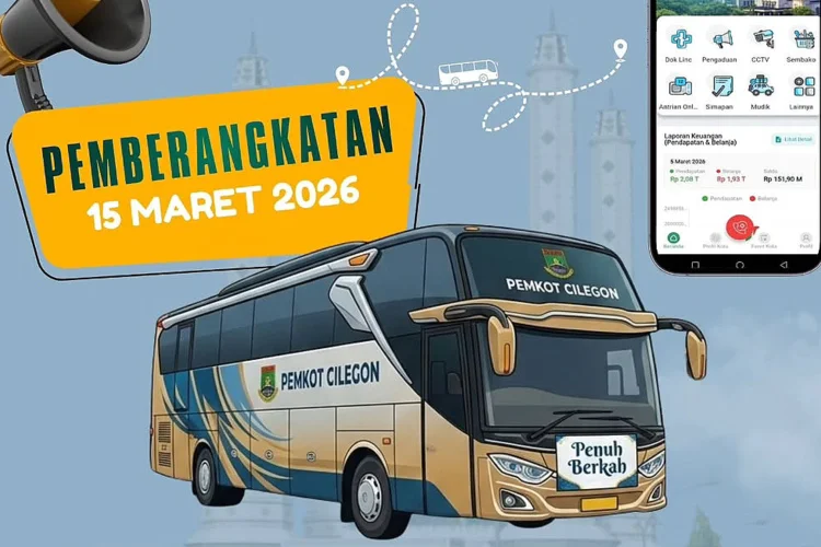 Pemkot Cilegon Buka Pendaftaran Mudik Gratis 2026 Hari Ini, Berikut Rute Tujuannya