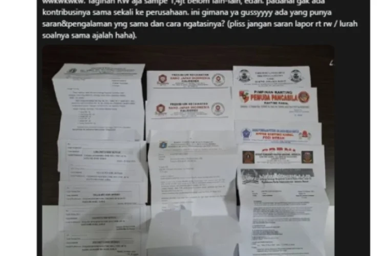 Viral Pengusaha Keluhkan Tumpukan Proposal Pungli Ormas, Sebut Investor Bisa Kabur