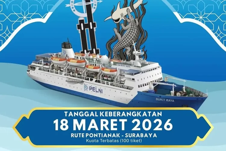 Berikut Ini Cara Pendaftaran Mudik Gratis 2026 PT PELNI Pontianak dan BUMN