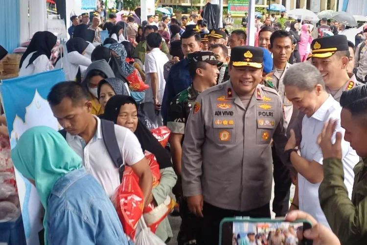 Jaga Stabilitas Harga Sembako, Polda Jabar Gelar GPM di Alun-alun Kota Bogor