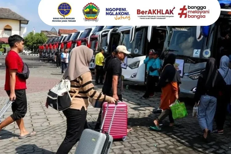 Begini Tata Cara Pendaftaran Arus Balik Mudik Gratis 2026 Pemprov Jateng