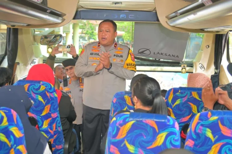 4 Ribu Warga Pulang Kampung Halaman dengan Program Mudik Gratis Bersama Polda Jabar