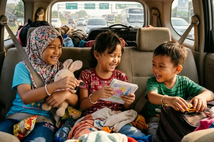 Supaya Tak Tantrum di Perjalann, Orangtua Wajib Ajarkan Ini pada Anak saat Mudik