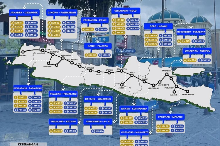 Berikut Daftar Rest Area Sepanjang Jalan Tol Trans Jawa untuk Tempat Istirahat Mudik