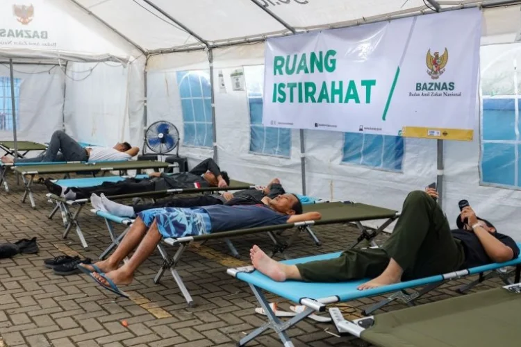 Charger hingga Pijat Gratis, Pemudik di Tasikmalaya Dimanjakan Fasilitas Baznas