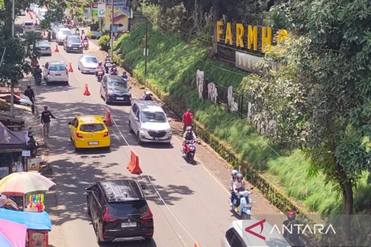 Libur Lebaran Usai, Arus Balik Lembang ke Bandung Mulai Padat
