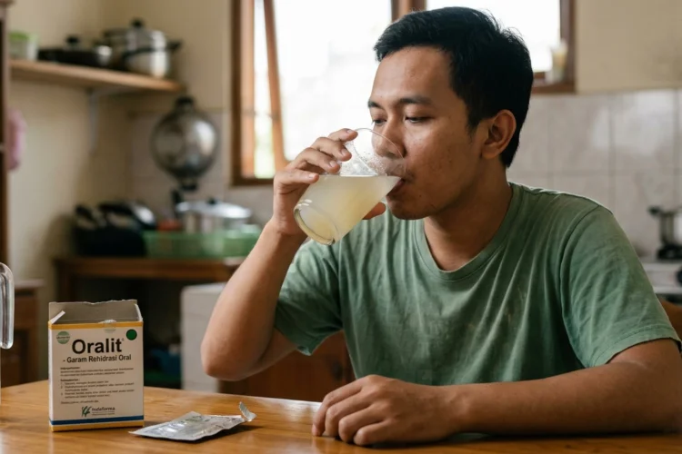Alami Diare Habis Lebaran, Begini Cara Buat Oralit yang Benar di Rumah untuk Obatnya