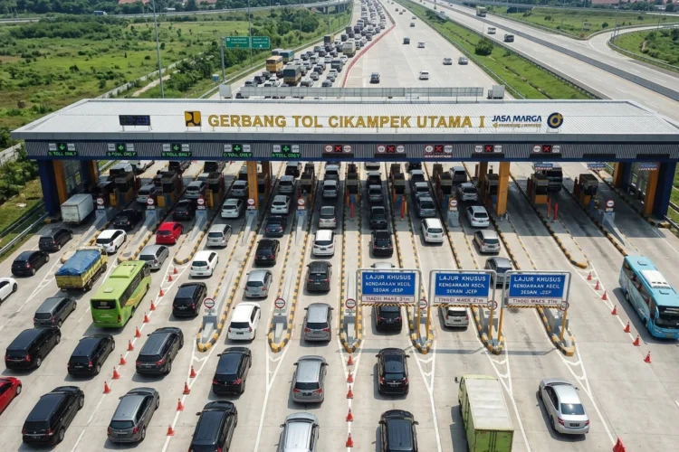 Antisipasi Arus Balik Lebaran, Jasamarga Siapkan 26 Gardu Tol di GT Cikatama