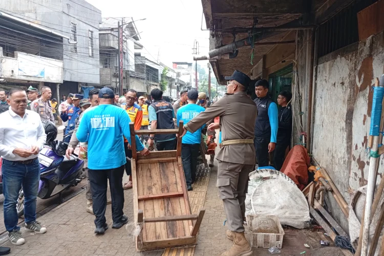 Forkopimda Lakukan Penertiban Skala Besar Eks Pasar Bogor dan Suryakencana