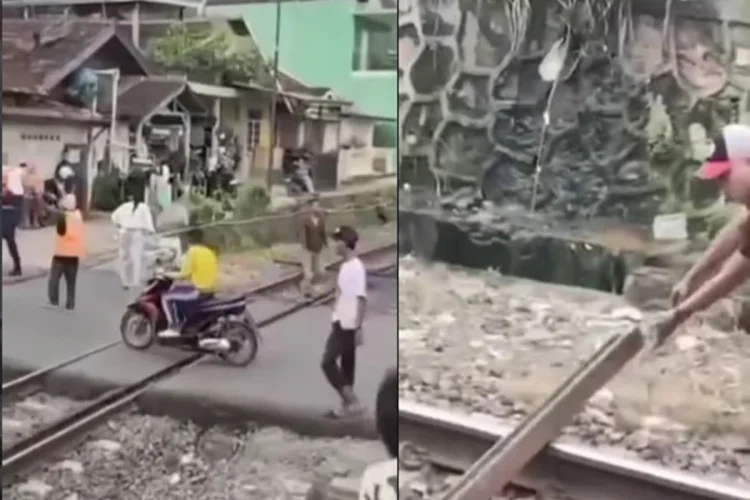 Viral Blokir Rel Kereta di Garuntang Lampung, Diduga Dipicu Tuntutan Ganti Rugi