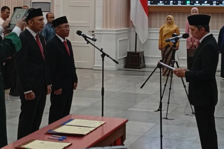Direksi Tirta Pakuan Anyar Dilantik, Dedie Titip Pembenahan IPAL dan Penataan Aset