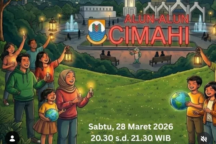 Earth Hour di Cimahi, Wali Kota Ajak Warga Berikan 60 Menit untuk Bumi