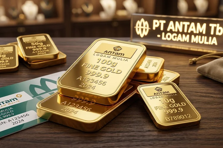 Harga Emas Hari Ini 14 Juni 2026 Tetap Stabil, Antam per Gram Rp2,711 Juta