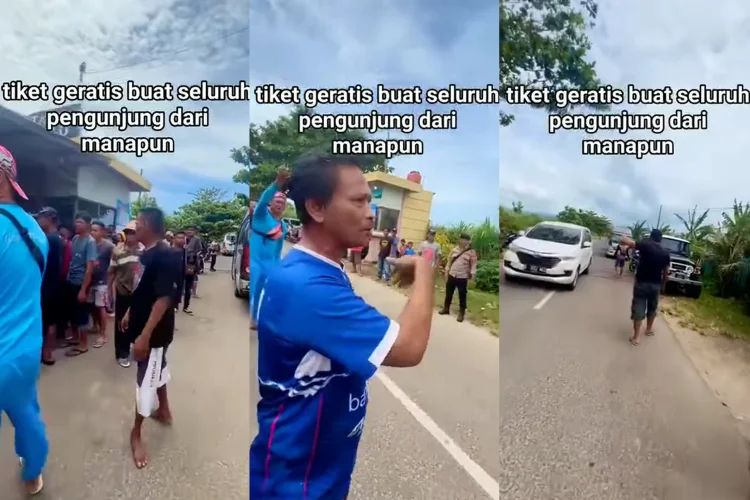 Usai Rame Soal Pungli, Warga Kini Gratiskan Tiket Masuk Pantai Santolo Garut