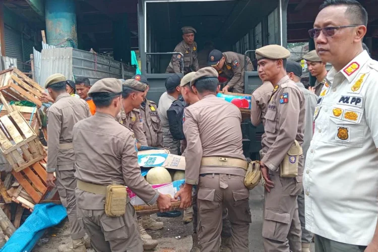 Pemkot Kembali Tertibkan Kawasan Eks Pasar Bogor dan Sekitarnya