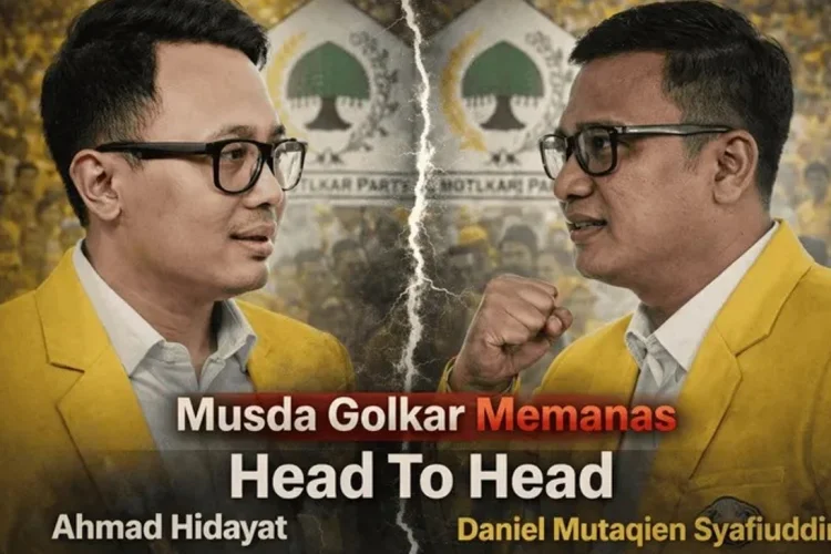 Ahmad Hidayat dan Daniel Mutaqien Syafiuddin Rebutkan Kursi Ketua Golkar Jabar