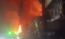 Terdengar Beberapa Kali Ledakan Hebat, Gudang Elpiji di Bekasi Hangus Terbakar
