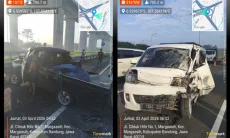 Sopir Mengantuk, Pikap Berhenti Mendadak Picu Kecelakaan di Tol Padaleunyi KM 132
