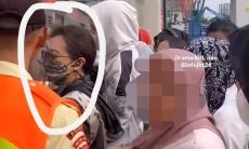 Viral Ibu-ibu Paksa Naik KRL di Manggarai, Sempat Bergelantungan di Pintu Kereta