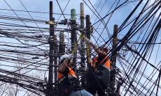 Penataan Kabel Udara Kota Bandung Menyasar Kawasan Bersejarah Jalan Asia Afrika