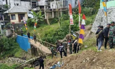 Gotong Royong TNI dan Warga Kota Bogor Bangun Satu Jembatan Setiap Bulan