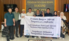 Bupati Bogor dan Sentul City Diberi 21 Hari Kerja untuk Serah Terima PSU