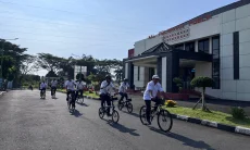 Uji Coba CFD Pemkot Tasikmalaya, Sejumlah ASN Pilih Gunakan Sepeda ke Kantor