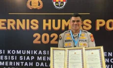 Polda Jabar Raih Juara 1 E-Learning Sertifikasi Kehumasan Rakernis Humas Polri
