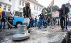 Sesapu Bandung, Aksi Bersih Kota Serentak yang Dimulai Sejak Dini Hari