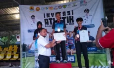 SMPN 1 Beber Kunci Dominasi, Sabet Juara Umum Invitasi Atletik 2026