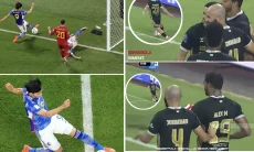 Gol Kontroversial Dewa United ke Gawang Persib, Netizen Ingat Laga Jepang vs Spanyol