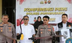 Dua Pelajar di Purwakarta Bacok Korban Saat Tawuran